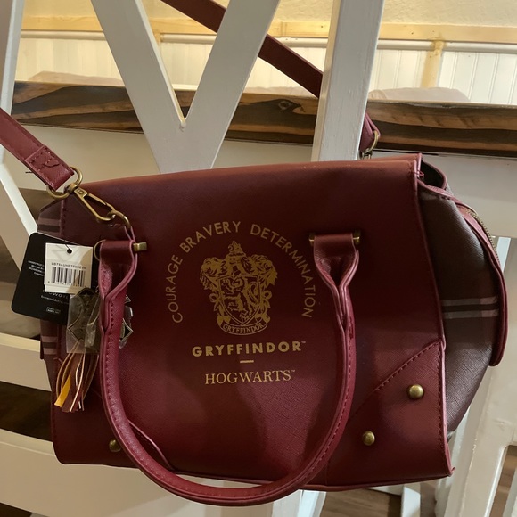 Harry Potter Purse Designer Handbag Hogwarts Houses Womens Top Handle Shoulder S - Picture 3 of 12